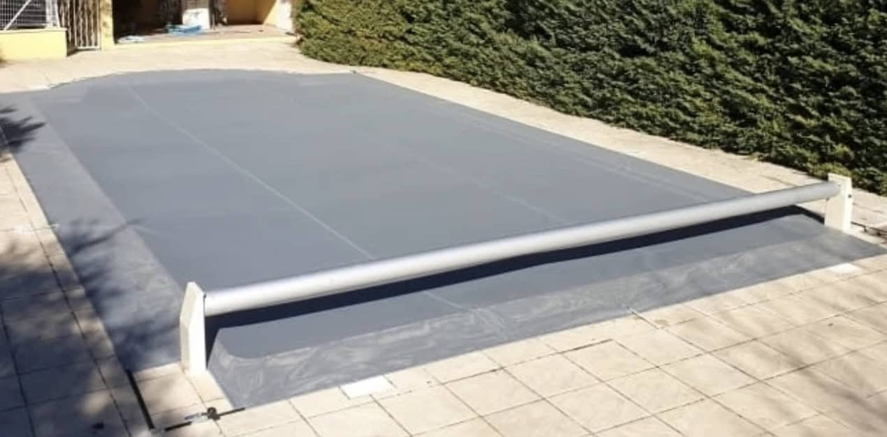 Filet de protection volet pour hivernage piscine